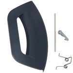 Spares2go Graphite Door Handle Kit Compatible with Hotpoint Washing Machines