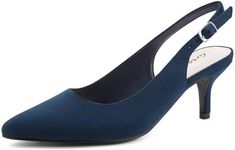 Greatonu Ladies Dress Shoes Blue/Fa