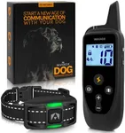 INVIROX Shock Collar for Large Dog [2023 Edition] 123 Levels Dog Training Collar with Remote 1100yd Range, Dog Shock Collar for Medium Dogs 100% Waterproof & Rechargeable Training Collar for Dogs