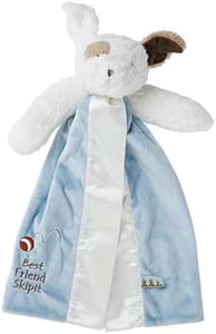 BUNNIES BY THE BAY Best Friend Skipit Puppy Buddy, Stuffed Animal & Baby Blanket,Salty Blue