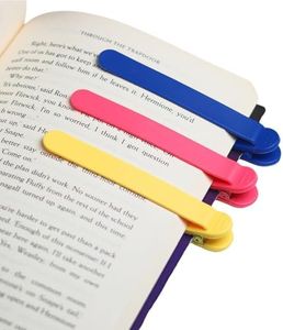 3pcs Silicone Automatic Bookmarks, Book Marks Gifts for Reading Women, Men, Kids, Book Lovers, Readers, Unique Cute Book Accessories, Stay in Place and Follow as You Read"