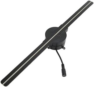 Ventilatore a ologramma a LED 3D da 16,5 pollici 224 perline di luce ad alta risoluzione per lettore pubblicitario 3D proiezione olografica per la pubblicità commerciale commerciale 100-240V (spina