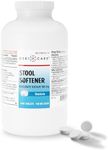 GeriCare Docusate Sodium Stool Softeners, Best Stool Softener for Daily use for Women, Men, and Elderly - Ideal for Constipation Relief 100mg Crushable Tablets. (1000 Count) Made in The USA.