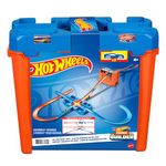 Hot Wheels Track Builder Stunt Box Gift Set Ages 6 to 12, GGP93,Multicolor,4.5 m