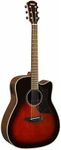 Yamaha 6 String Series A1R Acoustic-Electric Guitar-Rosewood, Tobacco Sunburst, Dreadnought Cutaway TBS