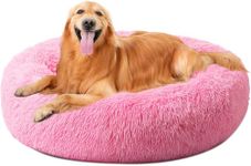 ZEXSAZONE Washable Durable Orthopaedic Pet Bed I Dog Bed I Cat Bed I Puppy Bed I Medium Dog Bed, for Dogs, Cats and Puppies Sizes for Small, Medium and Large Pets Pink M