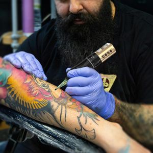 Solong Wireless Tattoo Kit – Gold, Professional Rotary Machine Set