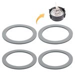 NQEUEPN 4pcs Blender Gasket for Oster, Blender Gasket O-Ring Rubber Seal Ring Replacement Parts Accessories Compatible with Oster and Osterizer Blender