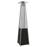 Dellonda Pyramid Gas Patio Heater 13kW for Commercial & Domestic Use, Black - DG98