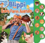 Official Blippi: Baby Farm Animals 10 button sound book