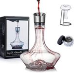 YouYah Iceberg Wine Decanter Set wi