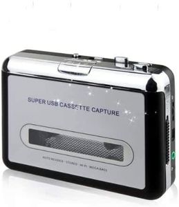 Redlution Portable Cassette Tape to MP3 PC converter Capture Adapter Digital Audio Music Player via USB