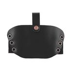 KIMISS PU Motorcycle Shoes Protector Cover, Motorcycle Shift Guard Shoes Boots Protector Cover(Black)