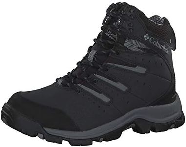 Columbia Men's Gunnison II Omni-Heat, Black/Titanium Grey Steel, 10