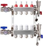 4-Branch Radiant Heat Manifold,MRPL