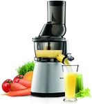 Kuvings Whole Slow Juicer C7000S - Higher Nutrients and Vitamins, BPA-Free Components, Easy to Clean, Ultra Efficient 240W, 60RPMs, Includes Smoothie and Blank Strainer-Silver