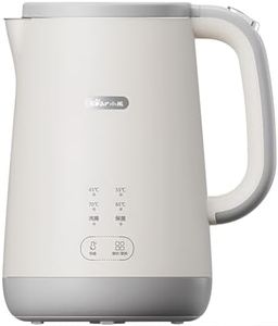 Electric Tea Kettle, BPA Free, 1.7 Liter/ 1800W Hot Water Boiler Heater Pot, Temperature Control, Keep Warmer, Automatic Shut Off, Boil Dry Protection(AU PLUG)