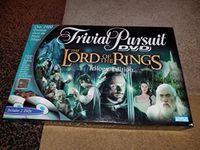 Hasbro Trivial Pursuit Dvd Game The Lord Of The Rings Edition