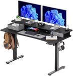 Electric Standing Desk With Drawers