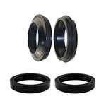 AHL Front Fork Shock Oil Seal and Dust Seal Set 41mm x 54mm x 11mm for Suzuki GSXR750 1989-1993 2006-2012