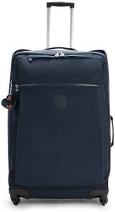 Kipling Women's Darcey Large 29-Inch Softside Checked Rolling Luggage, 360 Degree Spinning Wheels