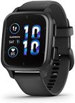 Garmin Venu Sq 2, AMOLED GPS Smartwatch, All-day Health Monitoring and Fitness Features, Music Storage, Sports Apps and More, Square Design Smartwatch with up to 11 days battery life, Black