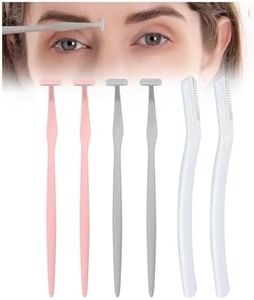 Eyebrow Razors w/Dermaplane Razors Set - Japanese Blades Razors - Small Face Razors for Peach Fuzz and Fine Hair, Multipurpose Exfoliating Dermaplaning Tools for Women and Men