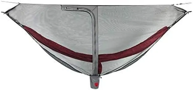 GRAND TRUNK | Mozzy Lite Hammock Bug Net | Lite Black | Mosquito, No-See-Um Net with Double-Sided Zipper | Hammock Accessory