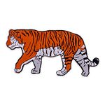 WWF-India | Animal Lapel Pin - Walking Tiger | Metal Enamelled | Unisex Accessory