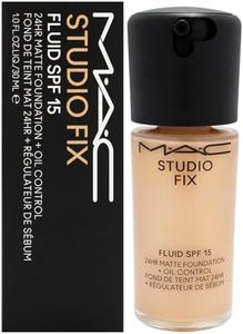 Studio Fix Fluid SPF 15 24Hr Matte Foundation Plus Oil Control - NC25 by MAC for Women - 1 oz Foundation