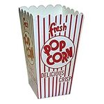 Popcorn Scoop Box Small Size (.79oz) Bag of 50 Disposable Treat Boxes - by Carnival Canada Size 44E