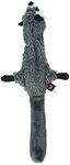 Pet Rageous 91528 Road Raccoon Gray Pet Squeaky Toy