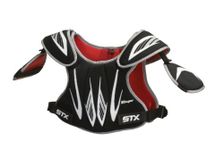 STX Lacrosse Stinger Shoulder Pads, Small, Black