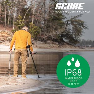 Nokta Triple Score PRO Metal Detector – High Sensitivity, Waterproof