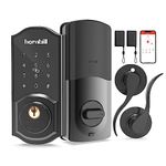 Smart Door Locks for Home, hornbill Keyless Entry Door Lock with Lever, Smart Deadbolt Auto Lock, Electronic Digital Keypad, Smart Lock for Front door, Bedroom Office, Support Fob,Remote Control,Alexa