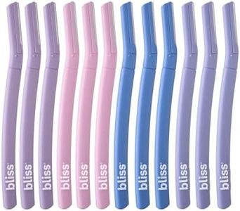 Bliss 12-Pack Curved Dermaplaning Razor Set - Mix