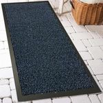 GULLAMBO Carpet Runners for Hallway hall Stairs Rubber Backed Washable Doormats inside,Runner Rugs Living room Large Long thin Floor Kitchen mats indoor – Non-Slip, Dirt Trapper Absorbent Front mats