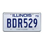 Blues Brothers | BDR529 | Metal Stamped License Plate