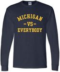 Mens Michigan Tshirt Michigan Vs. E