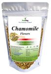 VY VedaYug Chamomile Flower Tea - 30gm | Pure Whole Flower Buds of Chamomile | Herbal Sleep Tea - Caffeine Free - Stress Relief Tea in Zipper Pack - 30g
