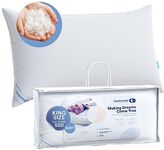 Continental Bedding 100% White Goose Down Soft Pillow. King Size [Soft]