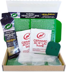 Turtle Wax Headlight Restoration Kit – Complete Lens Cleaning System