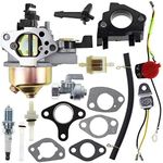 GX390 Carburetor for Honda GX340 GX390 13HP 11HP Engine 16100-ZF6-V01 Lawnmower Replaces 16100-ZF6-V00, 16100-ZE3-V01