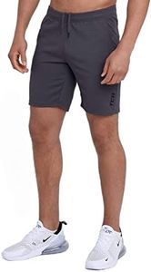 TCA Men's Aeron Gym/Running Shorts with Pockets- Magnet, 10-12 Years