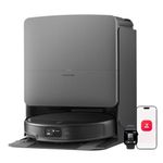 roborock Saros 20 Robot Vacuum Cleaner with Mop, 36,000 Pa Suction, 3.46 in Double-Layer Threshold, Zero-Tangling, Ultra-slim, StarSight Autonomous 2.0, DirTect Technology, 100°C Hot-Water Care