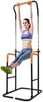 Power Tower Dip Station Pull Up Bar Dip Stands Adjustable Height