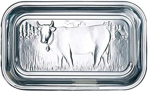 Arc International Luminarc Cow Butter Dish, 6-1/2-Inch by 2-3/4-Inch