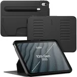 ZUGU iPad 10.9 Case for iPad 10th Generation (2022) Ultra Slim Protective Cover - Apple Pencil Holder - Convenient 8-Angle Magnetic Stand & Auto Sleep/Wake [ 10.9 inch, Black ]