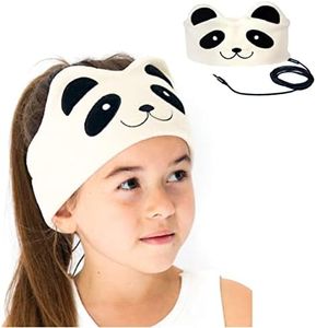 CozyPhones Kids Parent 2019 Ivory Panda White