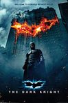 Trends International DC Comics Movie - The Dark Knight - Batman Logo on Fire One Sheet Wall Poster, Premium Unframed Version, 22.375" x 34"